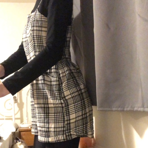 Plaid Picnic Romper - Picture 2 of 4